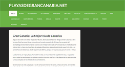 Desktop Screenshot of playasdegrancanaria.net